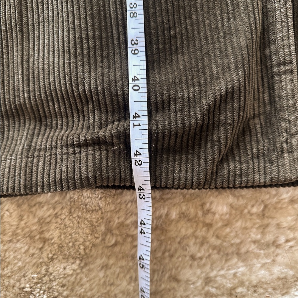 La Petite Étoile Women's Corduroy Long Coat - Picture 7 of 12